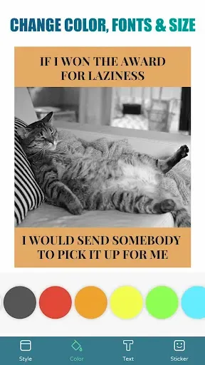 Скриншот 3 — Meme Maker & Creator by Memeto