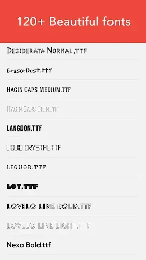 Скриншот 5 — Текст на фото - Text Candy