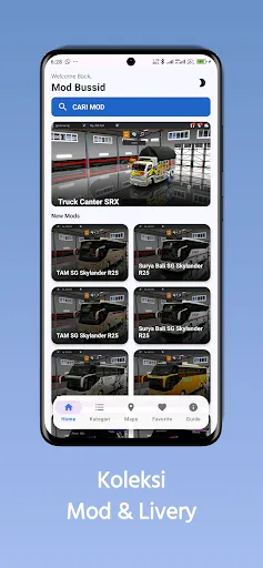 Скриншот 2 — MOD Bussid Terbaru Artis 2026