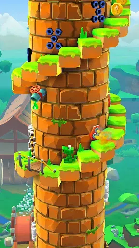 Скриншот 1 — Blocky Castle: Tower Climb