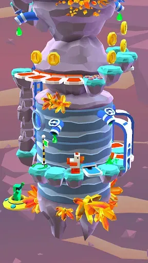 Скриншот 5 — Blocky Castle: Tower Climb