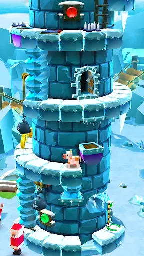 Скриншот 6 — Blocky Castle: Tower Climb