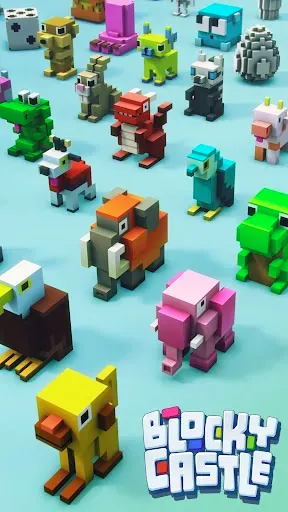 Скриншот 8 — Blocky Castle: Tower Climb
