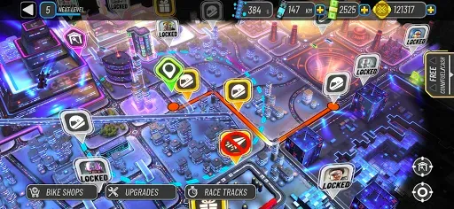 Скриншот 4 — 32SECS: Neon City Rider 2