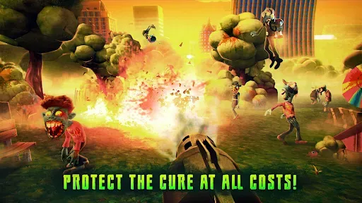 Скриншот 3 — Dead Z Meat: Survival Shooter