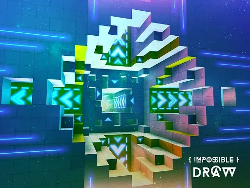Скриншот 7 — Impossible Draw: Color puzzle