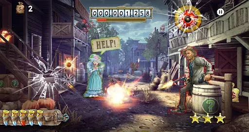 Скриншот 1 — Mad Bullets: Wild West Shooter