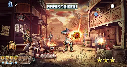 Скриншот 2 — Mad Bullets: Wild West Shooter