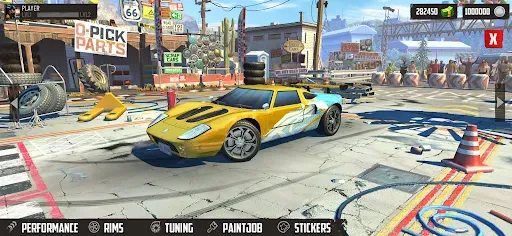 Скриншот 1 — Junkyard Rush Racing