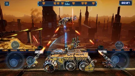 Скриншот 2 — Red Siren: Robot and Mecha War