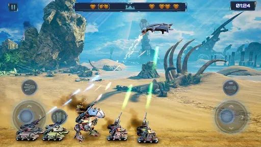 Скриншот 3 — Red Siren: Robot and Mecha War