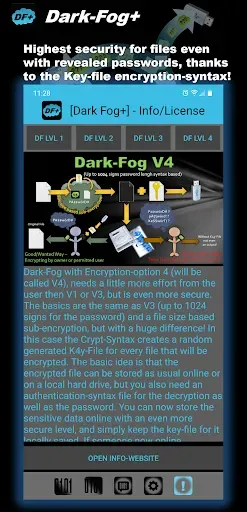 Скриншот 8 — DarkFog+ |Easy File Encryption