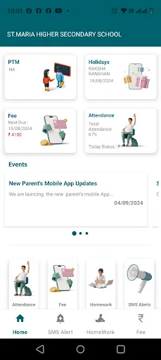 Скриншот 2 — iSAS Student App