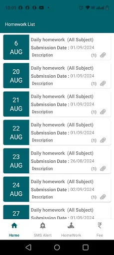 Скриншот 3 — iSAS Student App