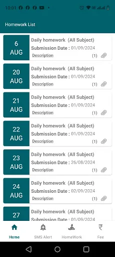 Скриншот 6 — iSAS Student App