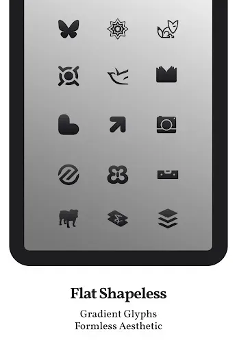 Скриншот 7 — Dark Shapeless Icon Pack