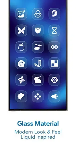 Скриншот 3 — iGlass OS 26 Icon Pack