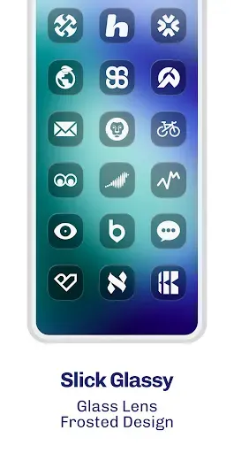 Скриншот 3 — iGlass Dark OS 26 Icon Pack