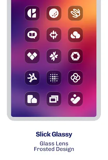 Скриншот 8 — iGlass Dark OS 26 Icon Pack