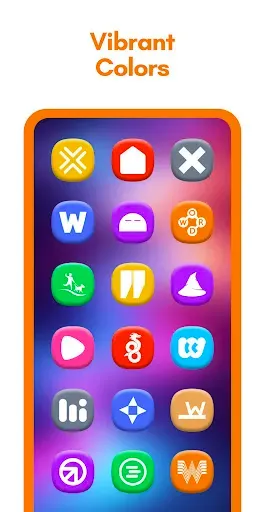 Скриншот 4 — One 3D Color Icon Pack