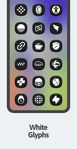 Скриншот 5 — One 3D Dark Icon Pack