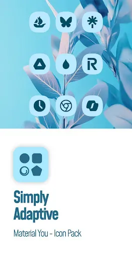 Скриншот 1 — Simply Adaptive Icon Pack