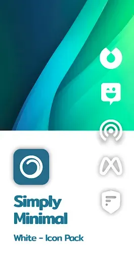 Скриншот 5 — Simply Minimal White Icon Pack