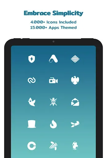 Скриншот 6 — Simply Minimal White Icon Pack