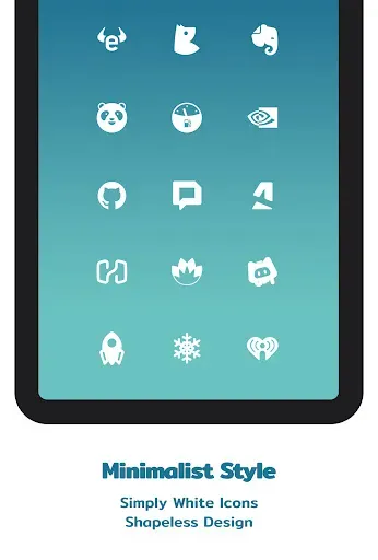 Скриншот 7 — Simply Minimal White Icon Pack