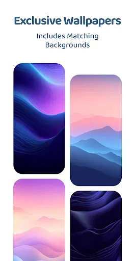 Скриншот 4 — White Moonlight Icon Pack