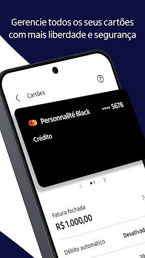 Скриншот 4 — Personnalité: banco e cartão