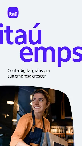 Скриншот 1 — Itaú Emps: conta PJ digital