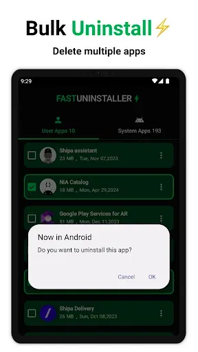 Скриншот 7 — Uninstaller: Fast Uninstall