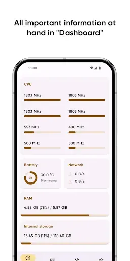 Скриншот 2 — Castro Premium - system info