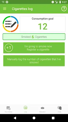 Скриншот 3 — Stop Tobacco. Quit Smoking App