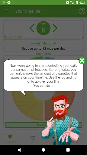 Скриншот 4 — Stop Tobacco. Quit Smoking App