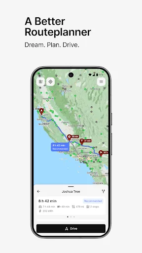 Скриншот 1 — A Better Routeplanner (ABRP)