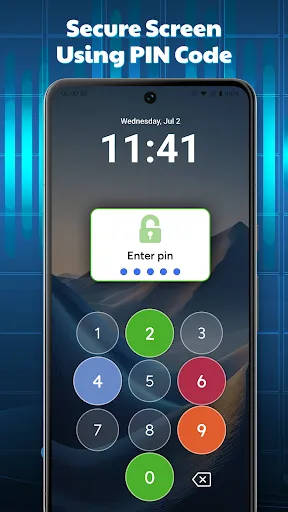 Скриншот 2 — HeyLock: Lock Screen by Voice