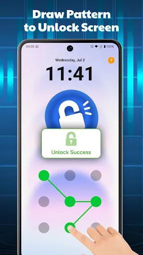 Скриншот 3 — HeyLock: Lock Screen by Voice