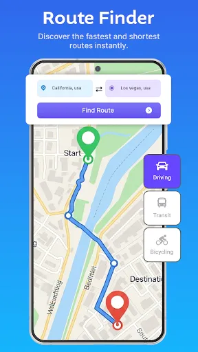 Скриншот 4 — GPS и голосовой навигатор