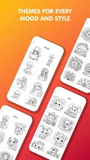 Скриншот 4 — Pop Color: Painting & Coloring