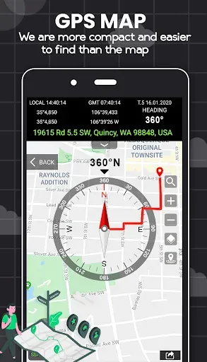 Скриншот 7 — Digital Compass for Android