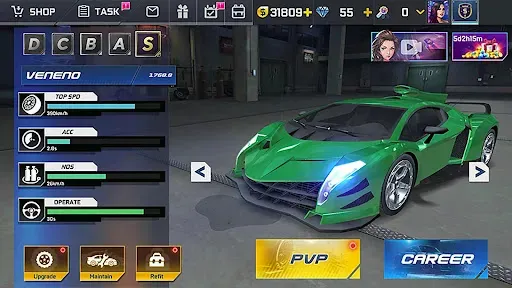 Скриншот 2 — Street Racing HD