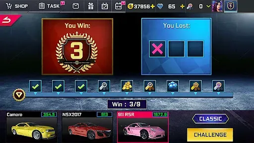 Скриншот 3 — Street Racing HD