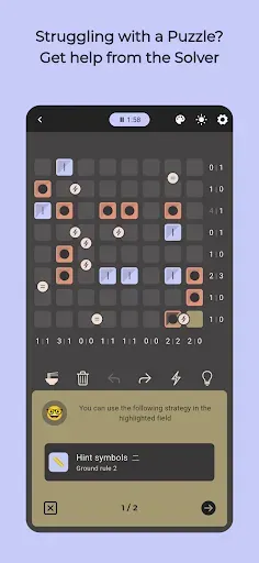 Скриншот 7 — Rumba: Daily Binary Puzzle