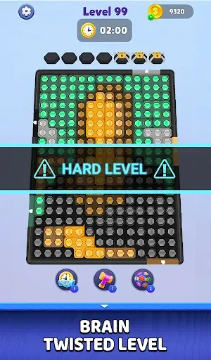 Скриншот 3 — Hexa Block Jam: Color Puzzle