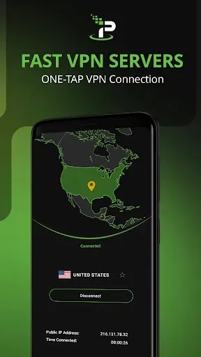 Скриншот 1 — IPVanish VPN: Fast & Secure