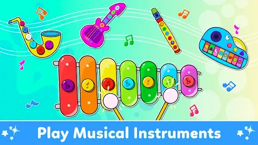 Скриншот 2 — Игры с пианино для детей 2-5
