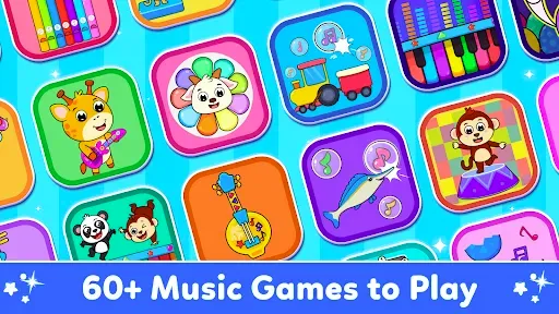 Скриншот 3 — Игры с пианино для детей 2-5