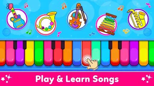 Скриншот 5 — Игры с пианино для детей 2-5
